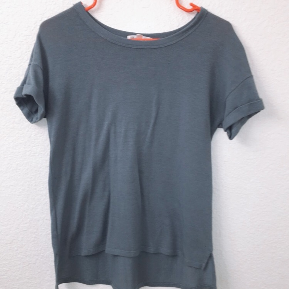 Blue gray T-shirt